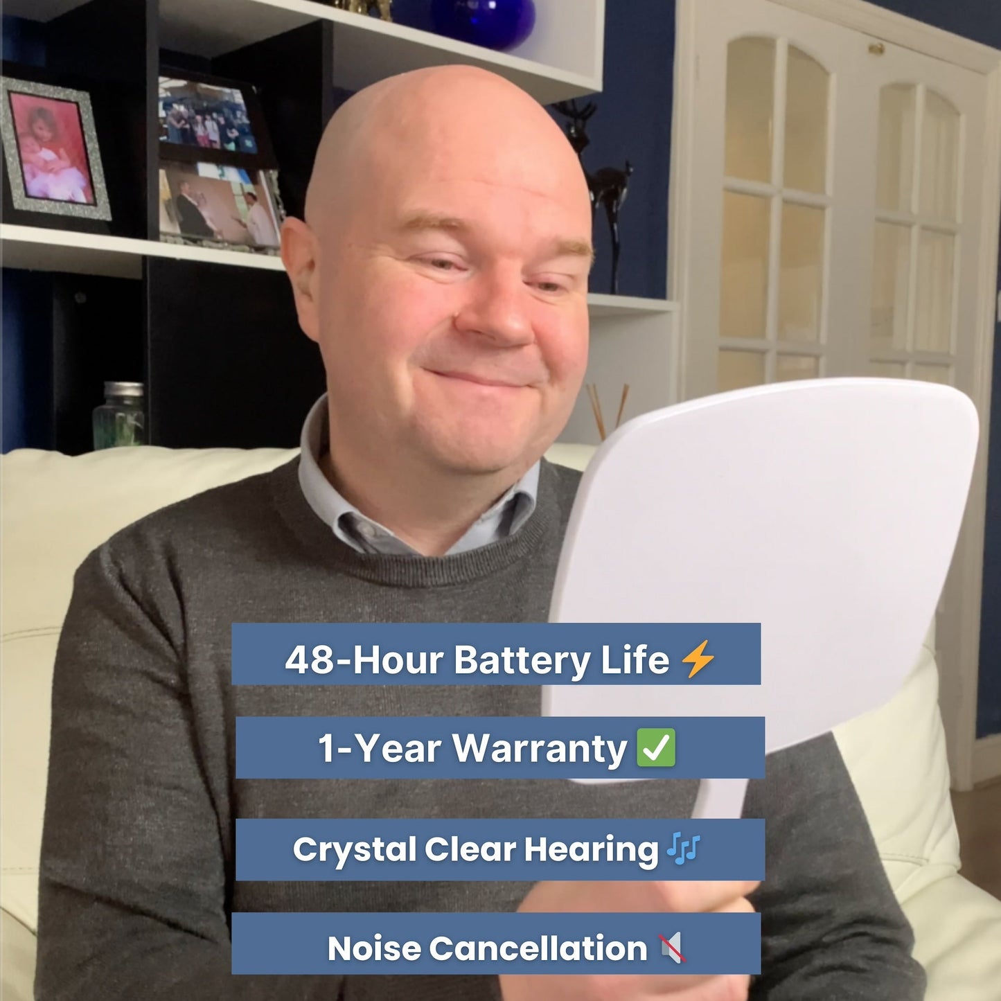 VoiceVivid™ CIC Hearing Aids (1x Pair) Left & Right