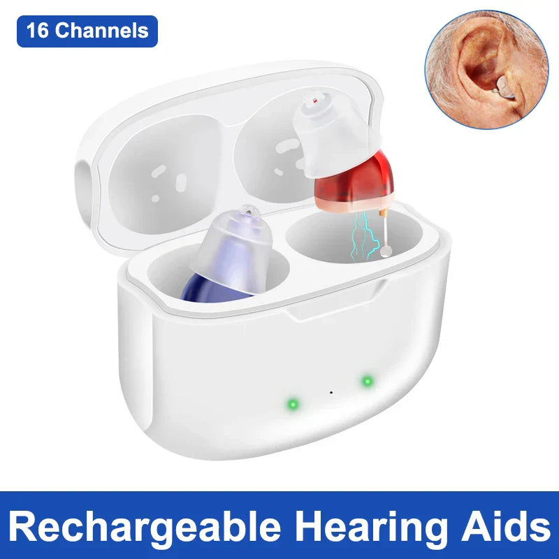 VoiceVivid™  SereneSilence Invisible Hearing Aids (Pair of 2)