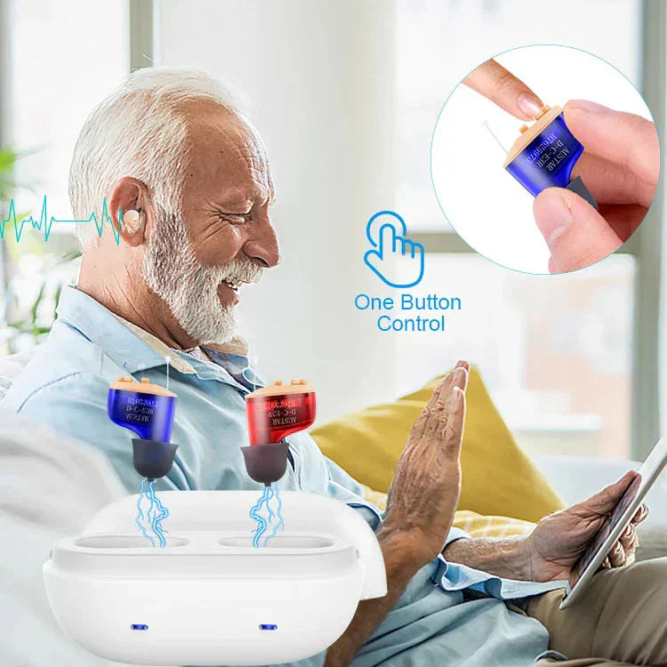 VoiceVivid™ CIC Hearing Aids (1x Pair) Left & Right