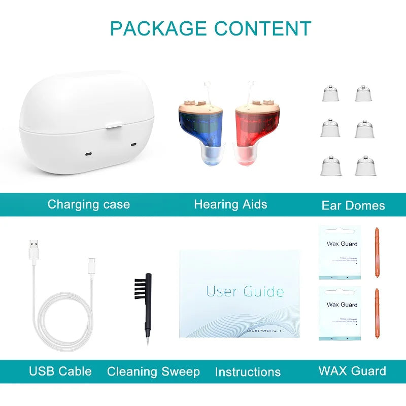 VoiceVivid™  Invisible Hearing Aids CIC (Pair Of 2)